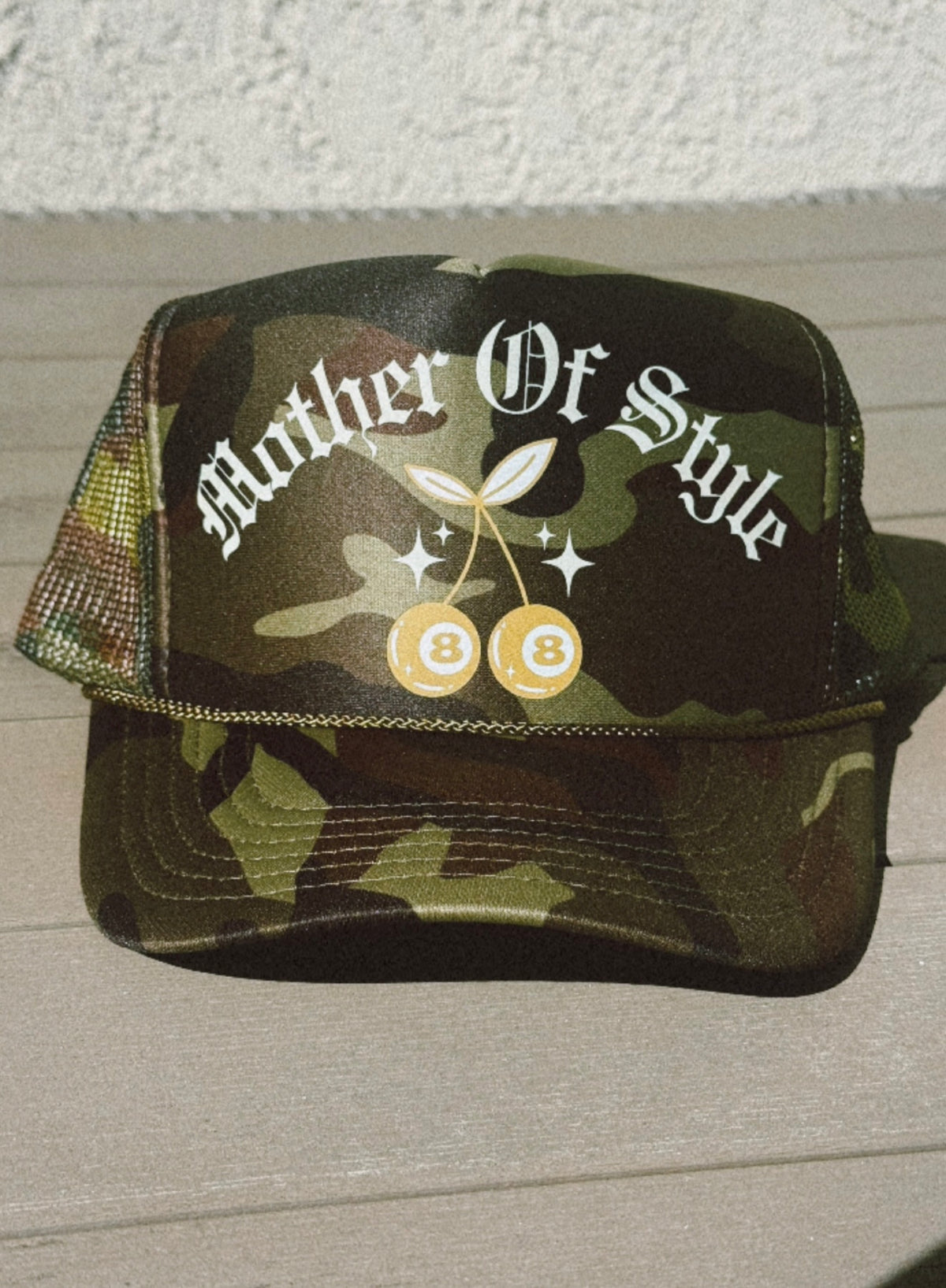 MOTHER OF STYLE TRUCKER HAT