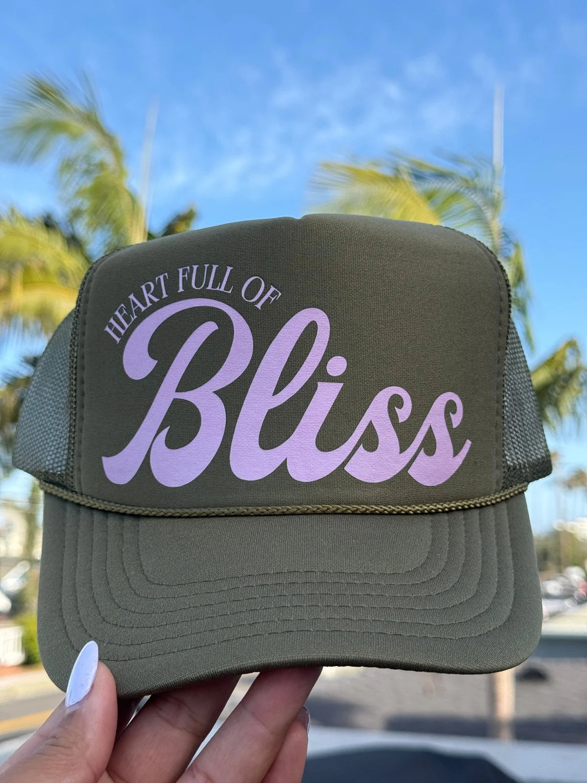 HEART FULL OF BLISS | OLIVE & PINK