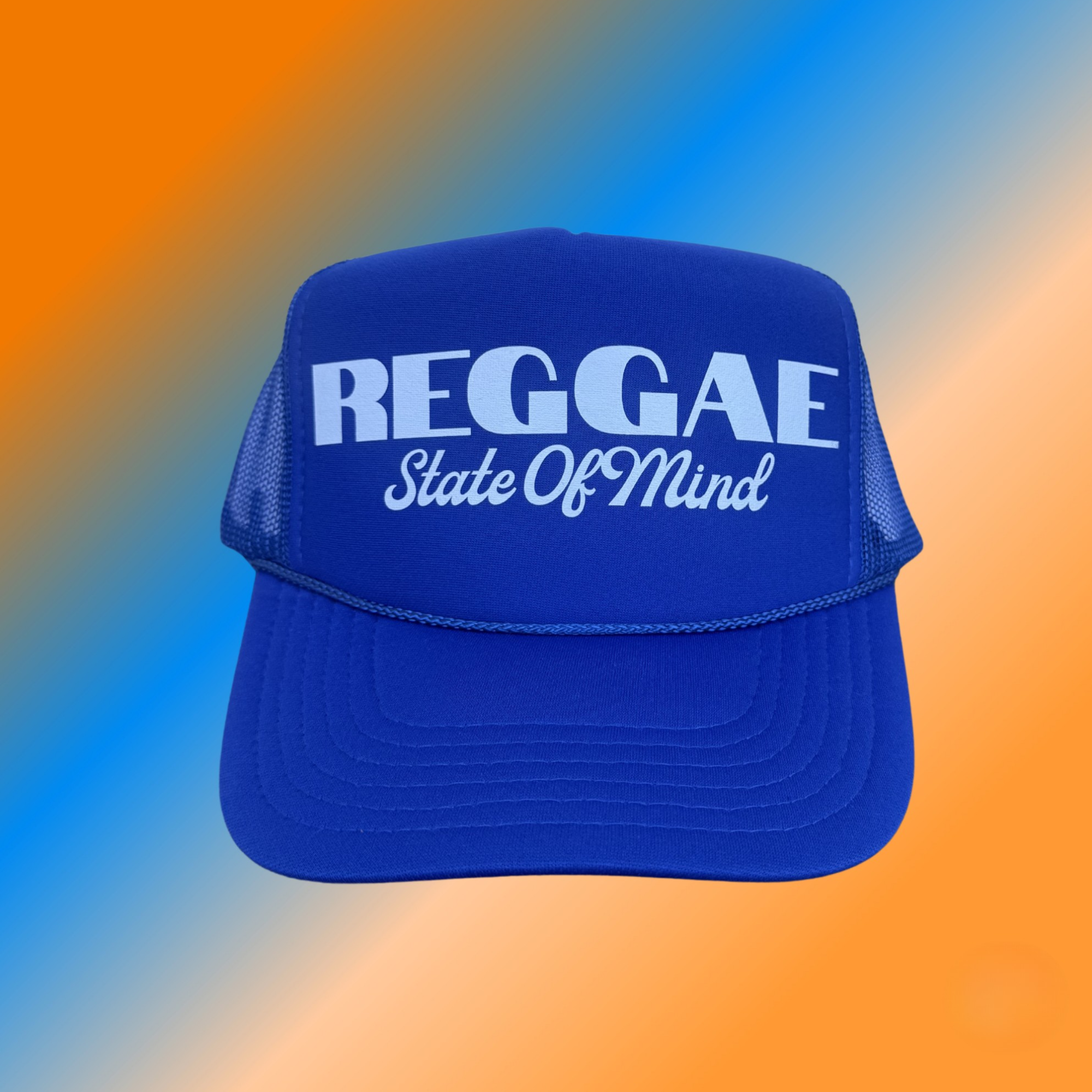 REGGAE STATE OF MIND TRUCKER HAT