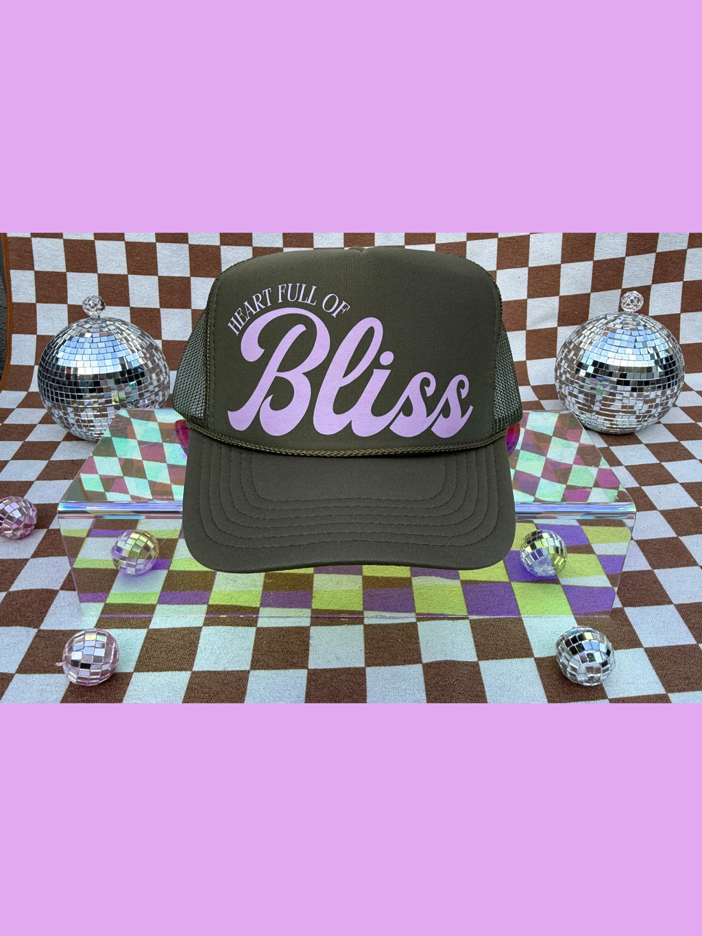 HEART FULL OF BLISS | OLIVE & PINK