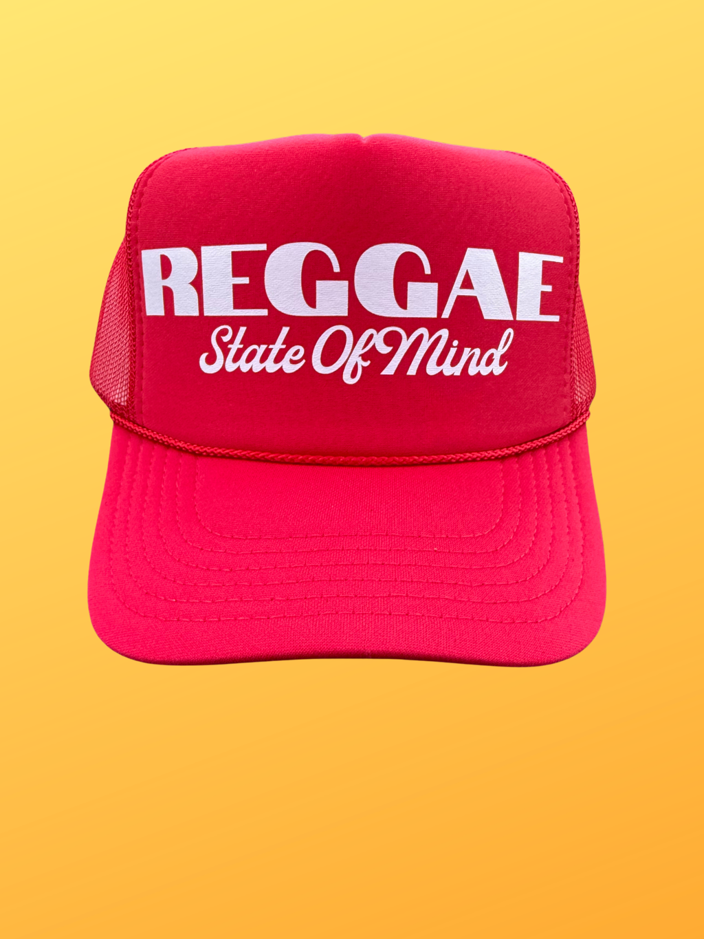 REGGAE STATE OF MIND TRUCKER HAT